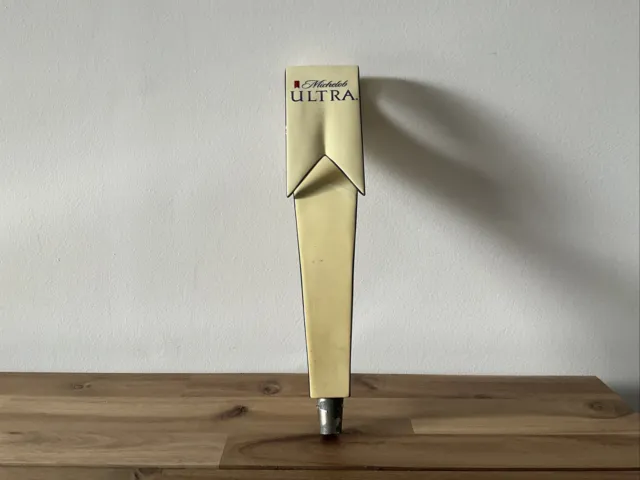 MIchelob Ultra Ribbon Design Beer Tap Handle 12.5"