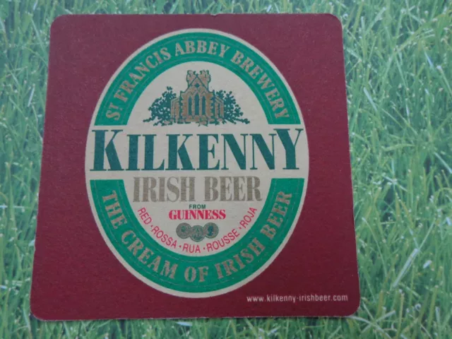 Bière dessous de Verre ~ Guinness Brewery Kilkenny Irlande ~ ~ ' Crème Irlandais