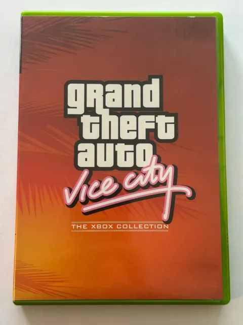 Jeu Xbox 1ère Génération - Grand Theft Auto GTA Vice City - Français - Complet