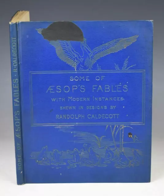 Randolph Caldecott Some of Aesop's Fables Macmillan 1887 Cooper Engraved Designs