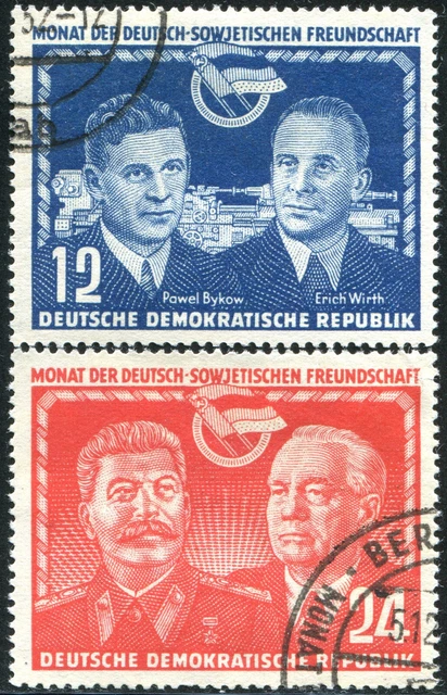 Dispoliste de timbres de l'ALLEMAGNE ORIENTALE ( R.D.A.) N° 9 - Collection