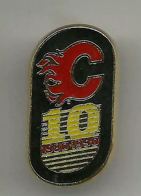 Eishockey Pin DEL NHL - 10 Jahre Calgary Flames