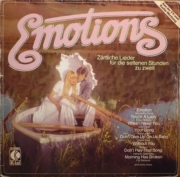 Nilsson, Leo Sayer, Joe Dassin a.o. Emotions NEAR MINT K-Tel Vinyl LP