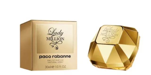 Paco Rabanne Lady Million Eau de Parfum für Damen  30ml. Neu + OVP