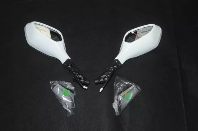 1Pcs SYM Rear View Back Mirror LH&RH WHITE GTS (JOYMAX) 125i / 250i / 300i