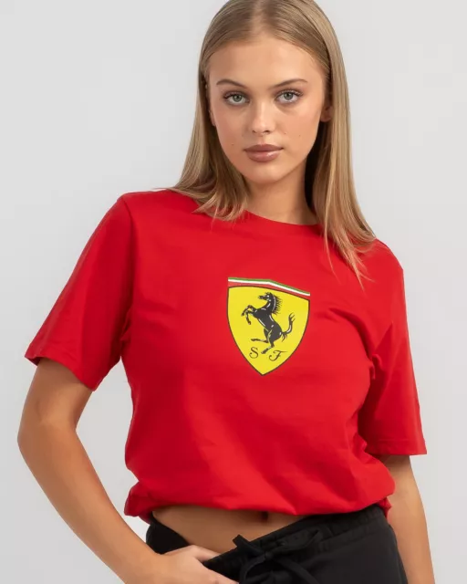 Puma Ferrari Race Big Shield T-Shirt