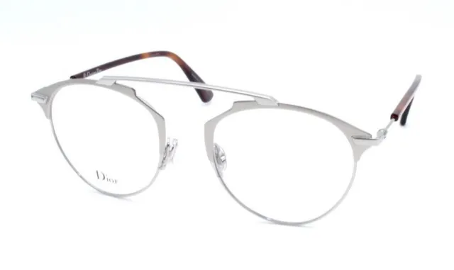Christian Dior SO REAL O PALLADIUM 0010 55.16 145 Silver Tort Womens Eyeglasses