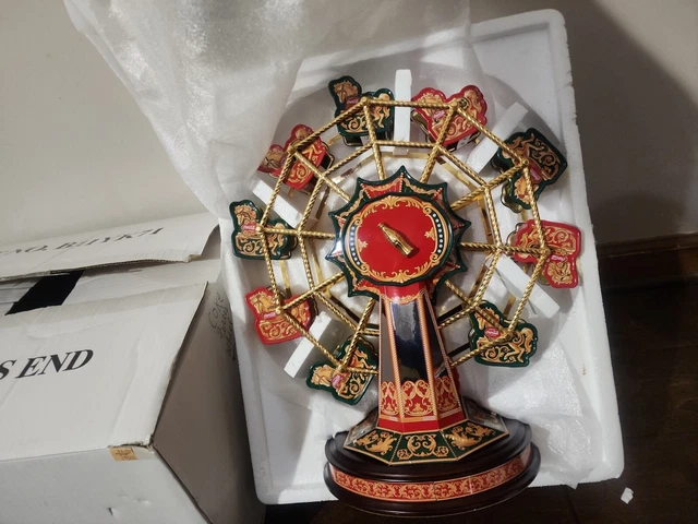 FRANKLIN MINT COCA Cola Musical Ferris Wheel - Collectors Edition - NEW