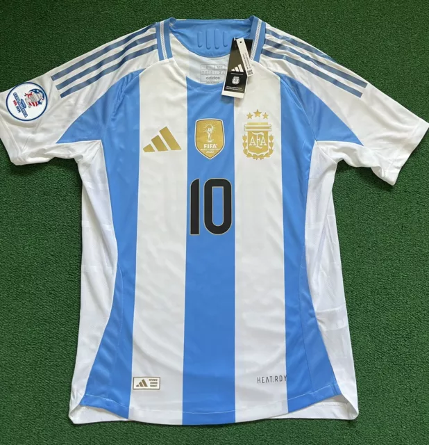 NWT ARGENTINA 2024 Home Copa America Player Version Jersey “Messi 10
