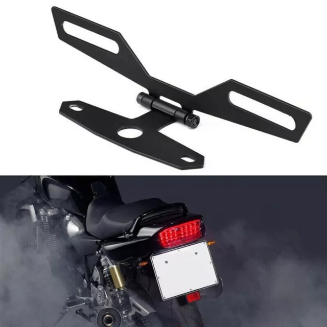 Pliable Plaque Immatriculation Support for Atv Dirt Moto Vélo Aluminum Alliage