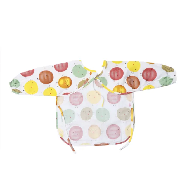 2 Pcs Overclothes Baby Waterproof Sleeved Bib Kids Painting Smock Toddler