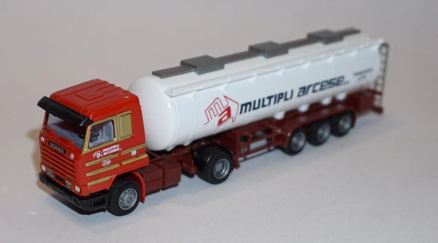 Miniature Herpa 1:87 - Scania Semi-remorque Urs Bühler AWM 55197