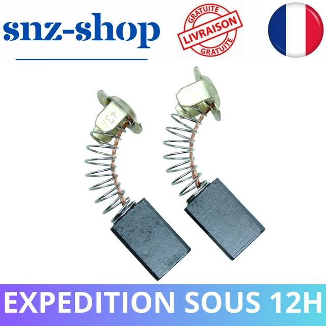 2 CHARBON MOTEUR ÉLECTRIQUE CB459 6x9x13MM UNIVERSEL BALAIS BROSSES MAKITA (966) EUR 7,49