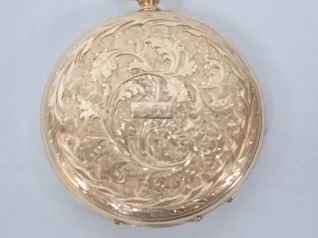 Ancienne montre à gousset en or / Moulinié à Genève Suisse