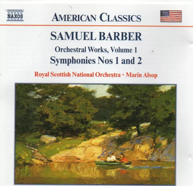 Barber  ORCHESTRAL WORKS Volume 1 cd