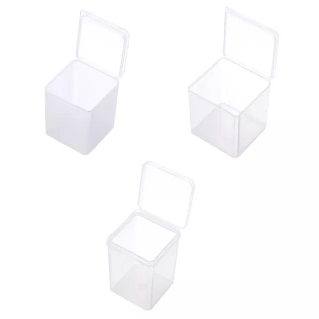 Plastic Jewelry Organizer Case Small Storage Box Beads Container Pill Chip Box