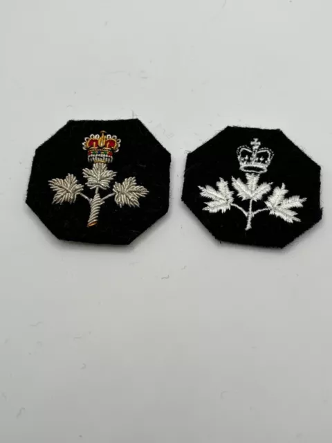Lot of Misc Canadian Army cloth titles and insignia 3