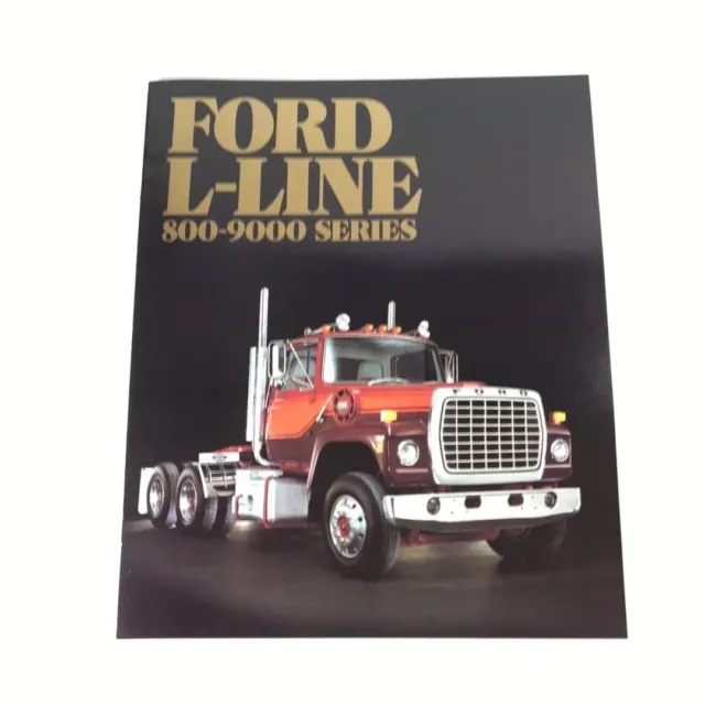 1984 Ford L-Line 800-9000 series dealer sales brochure