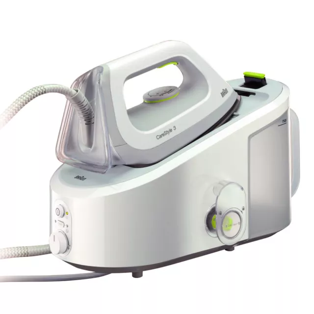 NEW Braun CareStyle 3 Pro Steam Generator Iron IS3022WH White