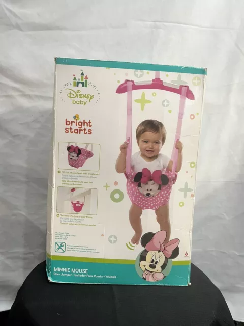 Disney Bright Starts Minnie Mouse Door Jumper