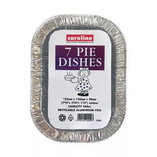 Foil Pie Dishes 7pk