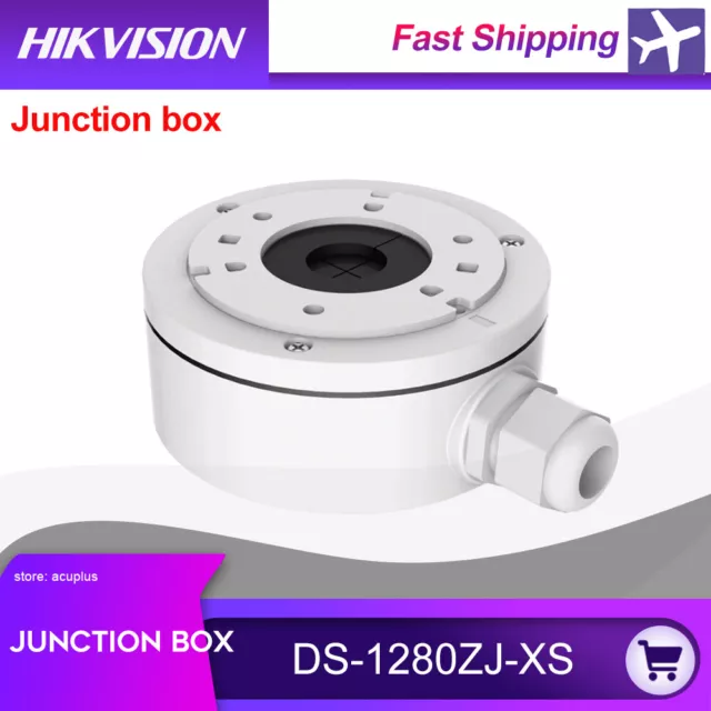 HIKVISION DS-1280ZJ-XS Junction Box Aluminum Alloy Mount Bracket for Dome Bullet