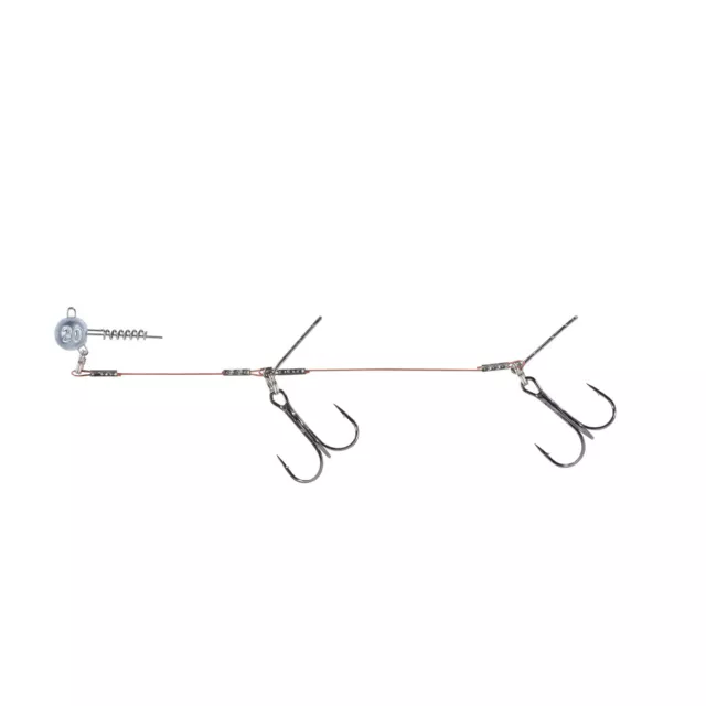 Balzer Gummifisch-System mit Screw Jighead Stinger System mit Jigkopf
