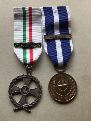 MEDALS TABLE MEDAL NATO Kosovo and International Mission Kosovo £43.06