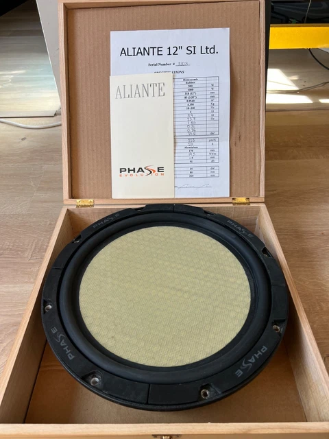 PHASE LINER ALIANTE 12インチウーファー PHASE LINEAR ALIANTE 12