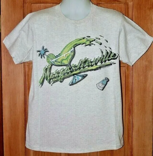 Vintage Margaritaville T-Shirt M/L Caribbean Soul Usa Salt Shaker