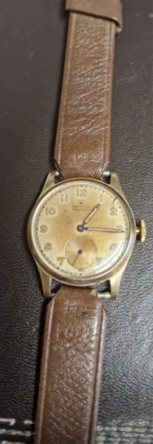 A Rolex Precision 9ct Gold Watch Circa1948.