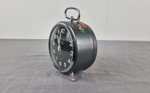 Réveil Mécanique WEHRLE W10 Avec Balancier – Neuf Sans étiquette, Vintage