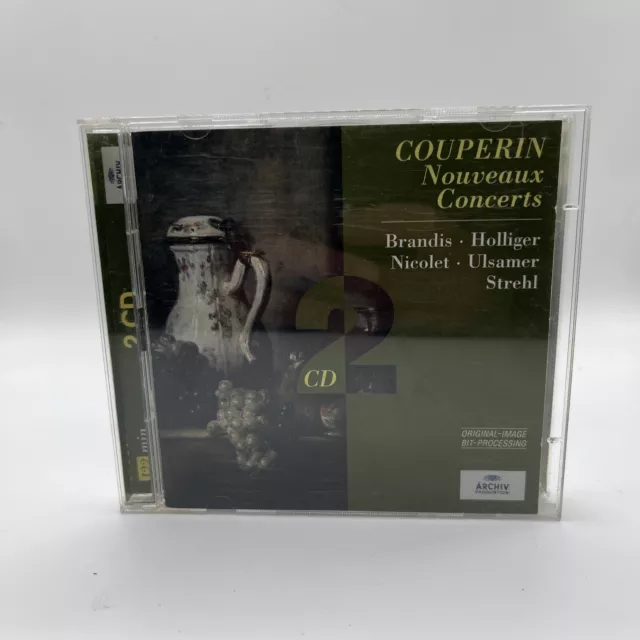 F. Couperin: Neue Konzerte; Brandis/Holliger (CD, 1999, 2 CDs, DG Archiv)