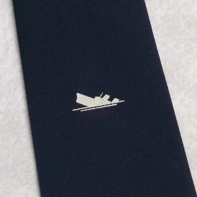 Tie Necktie Mens Vintage Crested Club Association Society SINKING SHIP TITANIC