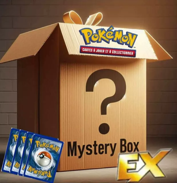 ✅Mystery Box - Boîte Mystère Pokemon - Bloc EX - 🇫🇷FR