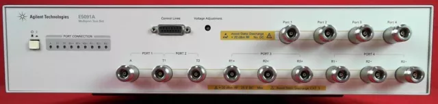 HP-Agilent-Keysight E5091A-009 MultiPort test Set w/ 4-Port ENA Network Analyzer