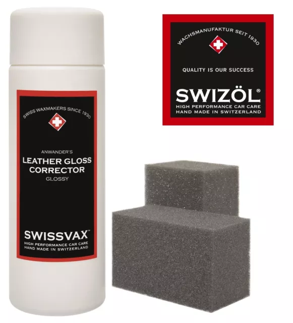 SWIZÖL SWISSVAX Leather Gloss Corrector Glanz, 150 ml