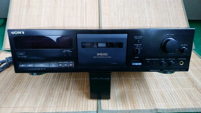 SONY TCK411, 3HEAD Recorder, 2 Motor Transport Mechanism stereo