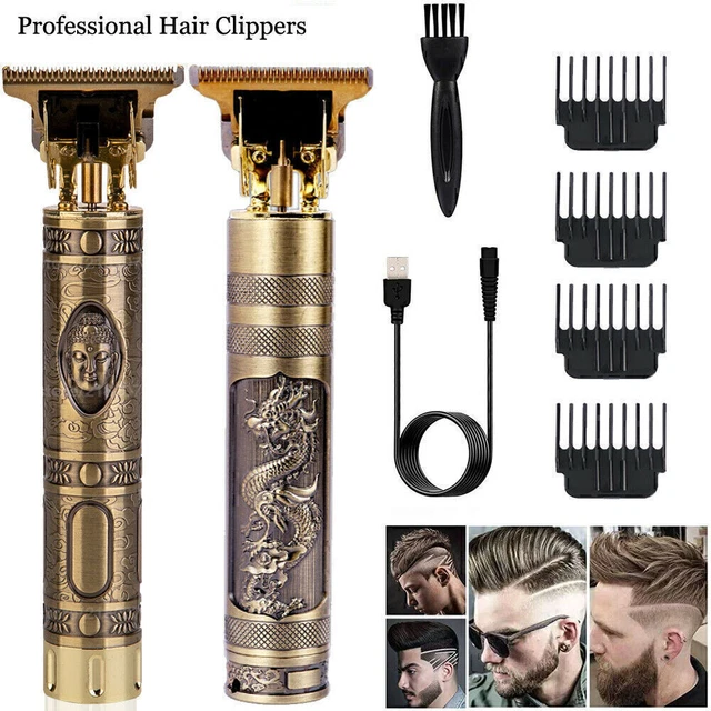 Professional Hair Clipper Trimmer Cutting Beard Cordless Barber Shaving Machine