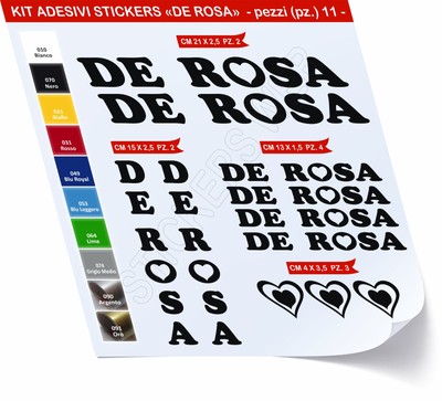 Adesivi Bici TREK Kit adesivi stickers 26 Pezzi bike cycle pegatina Cod.0115 