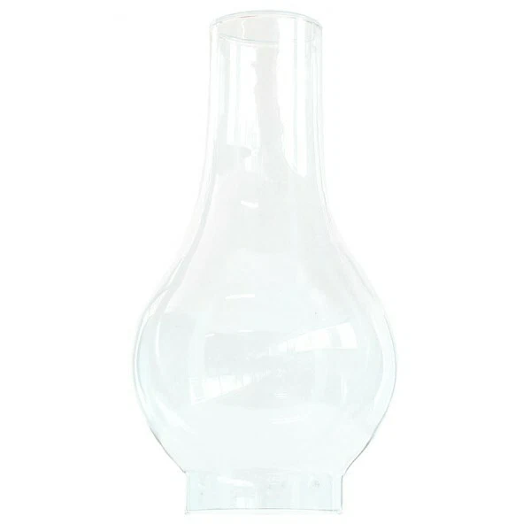 Vetro Di Ricambio Per Lume Lampada A Petrolio Da Carretto - Base 8,5 Cm