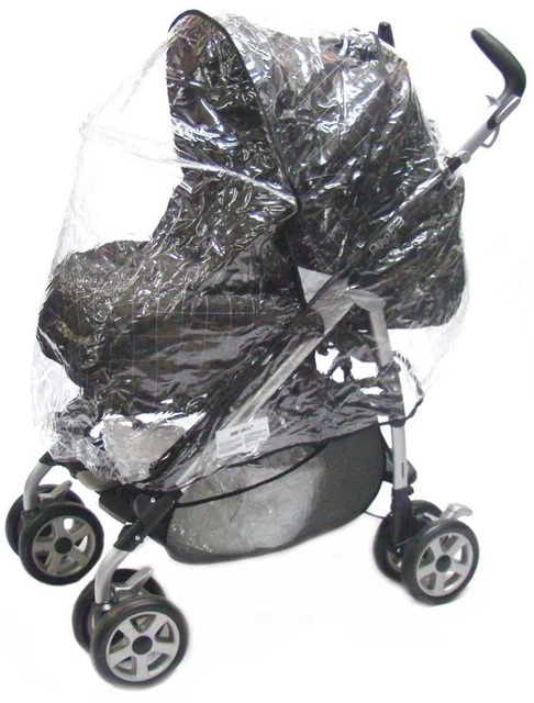 Regenabdeckung für Mamas und Papas Pliko Kinderwagen