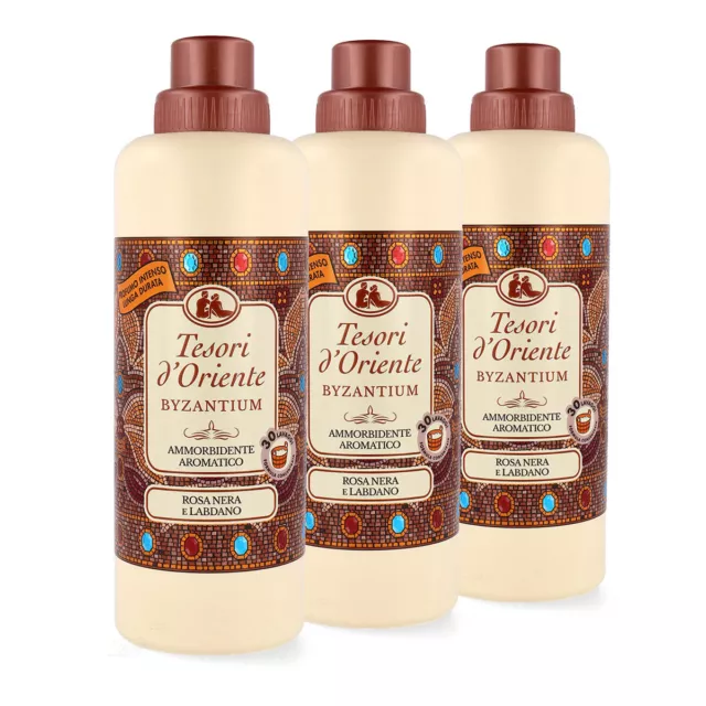 tesori d´Oriente Byzantium aromatischer Weichspüler 3x 750 ml