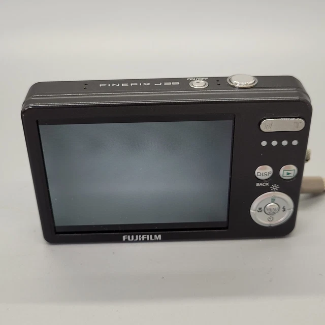 Fujifilm FinePix J25 10,0 megapixel fotocamera digitale compatta testata nera 8