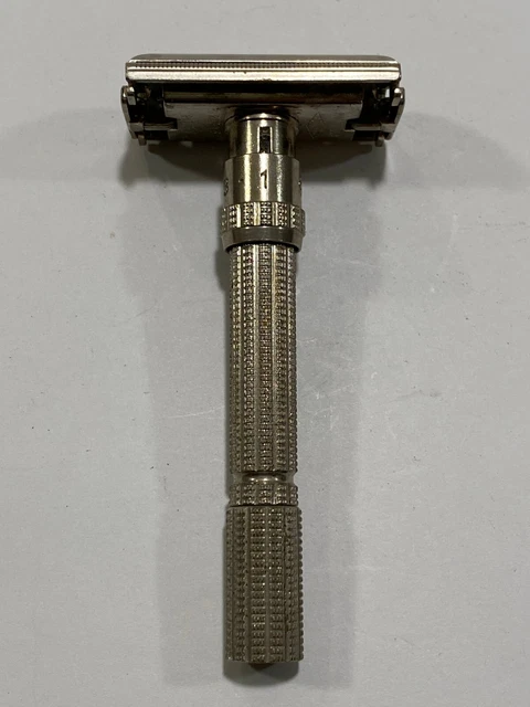 Vintage GILLETTE SLIM ADJUSTABLE RAZOR K1 - 1965
