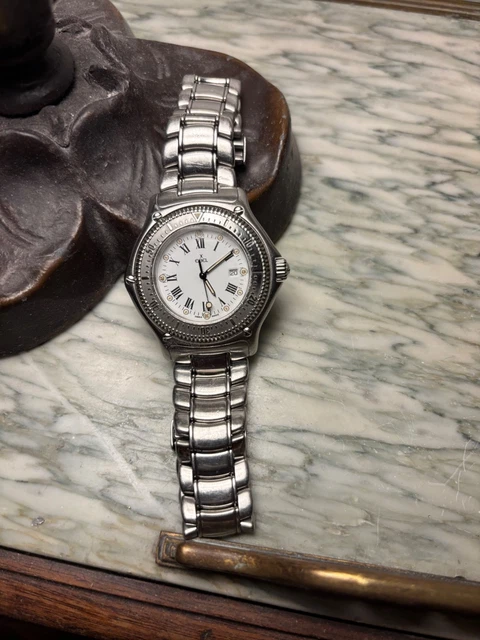 Montre Femme EBEL 1911 Discovery 183912 - Acier Et Or 18 Carats - Mécanique - À Réparer