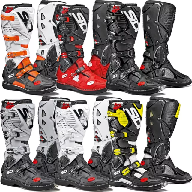 SIDI Motorradstiefel CROSSFIRE 3 Cross Offroad Flex-System CE