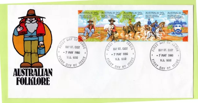Australian Folklore - First Day Cover FDC - 1980 Australian Stamps