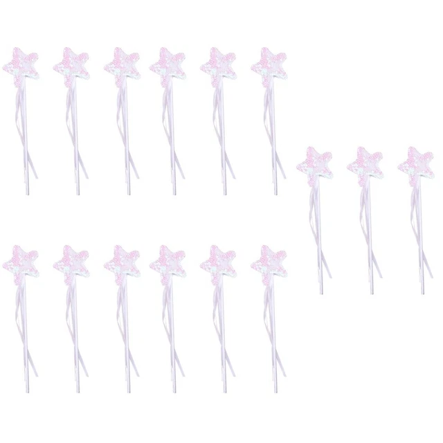 15 Pcs Princess Wands Girls Party Favors Wand Girl Toys Kids Wand Heart