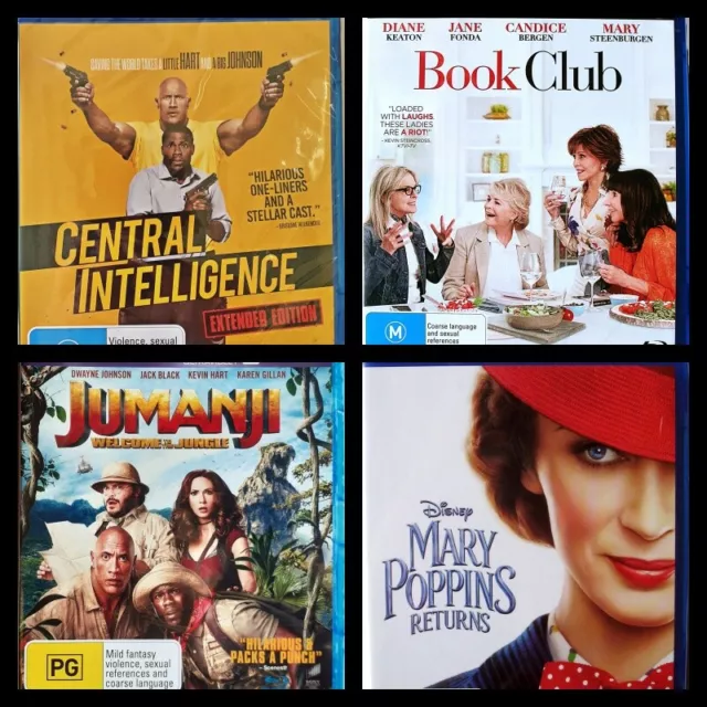 Blu-ray Movies NEW/SEALED Region B Aust *CLEARANCE*